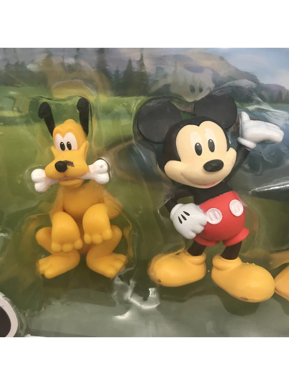 Mickey Mouse Collectible Friends Set Minnie Donald Pluto Goofy Disney Jr 5 figs